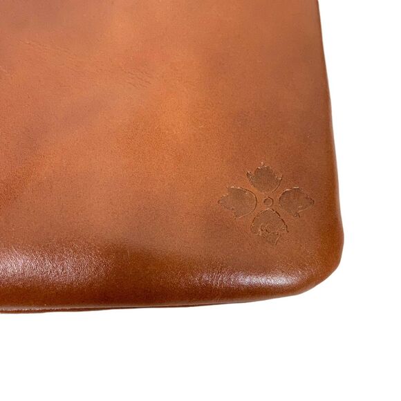 Patricia Nash Wristlet Wallet Womens Brown Leather Embossed Floral Vintage - Picture 5 of 16